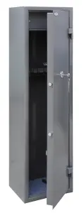 Phoenix Tucana GS8017K 7 Gun Safe with Internal Ammo Box and Key Lock.