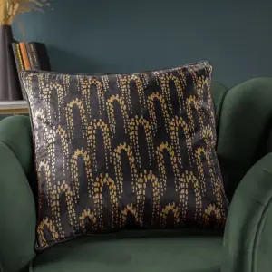 furn. Wisteria Velvet Feather Filled Cushion