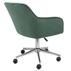 BRISEIS Swivel office chair - (Green)