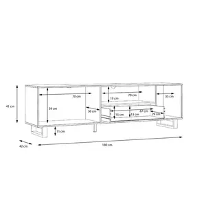 Idlewild TV Stand for TVs up to 78"