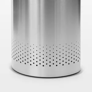 Brabantia 55 Litre Selector Laundry Bin Matt Steel/Dark Grey