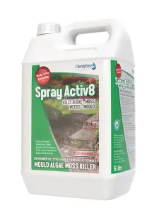 Spray activ8 - Mould Algae Moss Killer 1 x 5 Litres