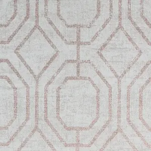 Luxe geo Champagne Smooth Wallpaper Sample