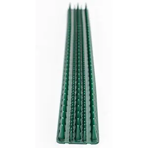 Fence Spikes Cat Deterrent Anti Climb Green Single Strips