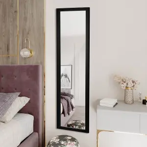 Costway Full Length Mirror Full Body Dressing Mirror Door Over the Door & Wall Hanging