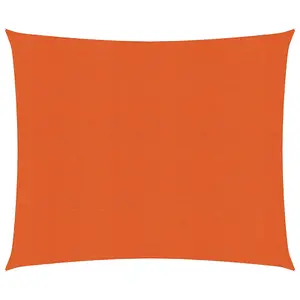 Berkfield Sunshade Sail 160 g/m2 Orange 2x2.5 m HDPE