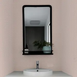 Contour Pink Tile effect Smooth Wallpaper Sample