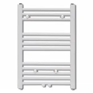 Bathroom Central Heating Towel Rail Radiator Straight 500 x 764 mm