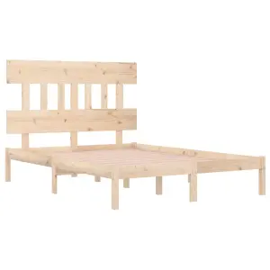 Berkfield Bed Frame Solid Wood 180x200 cm 6FT Super King