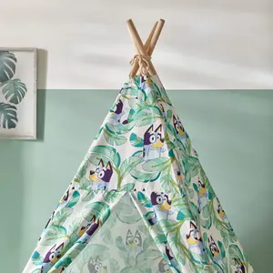 Bluey Kids Teepee Tent with Carry Bag