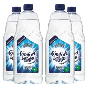 Comfort Intense Vaporesse Fresh Sky Ironing Water with Intense Freshness 4pk, 1L