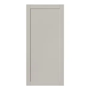 GoodHome Ashmead Matt pebble Shaker Larder Cabinet door (W)600mm (H)1287mm (T)16mm