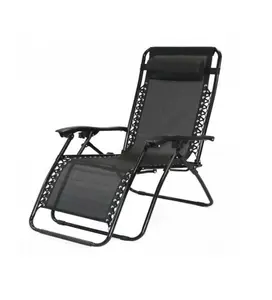 Grey Zero Gravity Chair Lounger