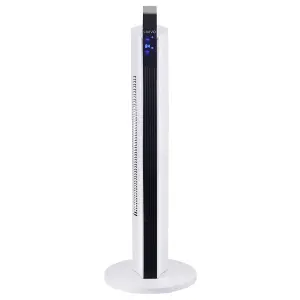 LIVIVO 35" Digital Tower Fan with a Remote Control - White