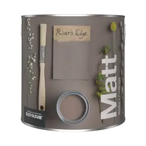 Rust-Oleum Washable Matt Wall Paint - Rivers Edge 2.5L