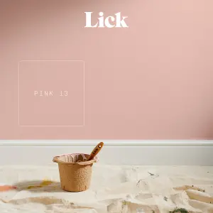 Lick Pink 13 Matt Emulsion paint, 2.5L