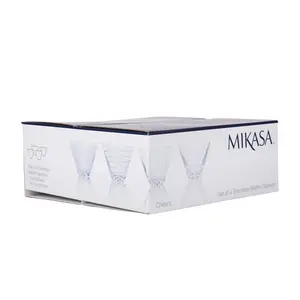 Mikasa Cheers Pack Of 4 Stemless Martini Glasses