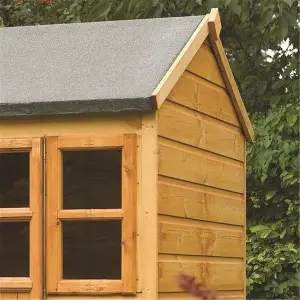 4 x 4 Deluxe Little Lodge Playhouse (1.25m x 1.29m)