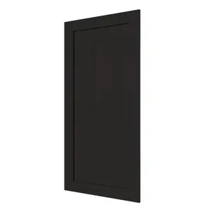 GoodHome Verbena Matt charcoal Shaker 70:30 Larder Cabinet door (W)600mm (H)1287mm (T)20mm