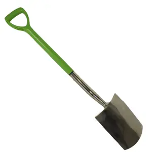 Square Mouth Builders Shovel Spade 96cm Scoop Gardening Stainless Steel