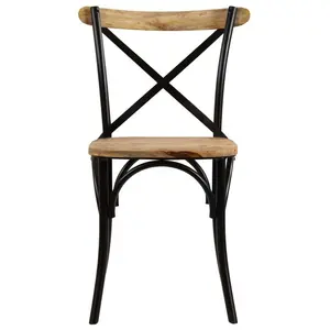 Arreola Dining Chair (Set of 4) Brown/Black