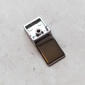 50x25mm Polished Chrome Square Pull