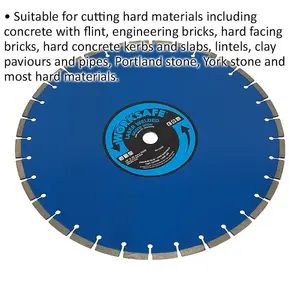 High-Performance 450mm Diamond Blade for Cutting Hard Materials