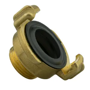 Professional Geka type brass claw hose connectors/fittings, (3/4" bsp male)