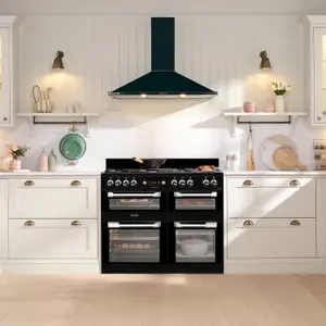 Leisure CS110F722K Freestanding Electric Range cooker with Gas Hob