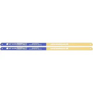 Hacksaw Blade 300mm HSS Bi-Metal 18tpi Pack of 2 by Ufixt