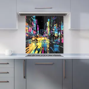 Dante Mercer: 00020 Premium Glass Kitchen Splashback W600mm x H600mm