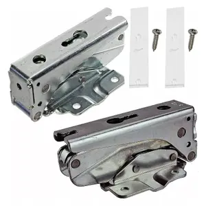 SPARES2GO Integrated Fridge Door Hinges for Hotpoint HUL161I HUT161I HUZ121 HUL162 HUL1611