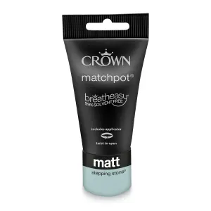 Crown Breatheasy Stepping stone Matt Emulsion paint, 40ml