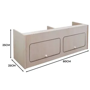 Overhead Camper Cabinet - 80cm x 25cm x 25cm