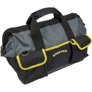 16 Pocket Heavy Duty Tool Bag with Plastic Base - 440 x 260 x 300mm