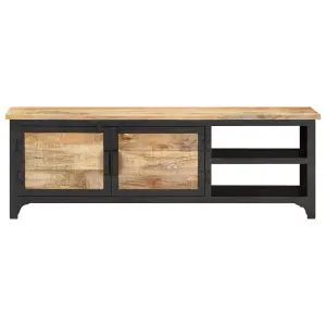 Berkfield TV Cabinet 120x30x40 cm Solid Mango Wood