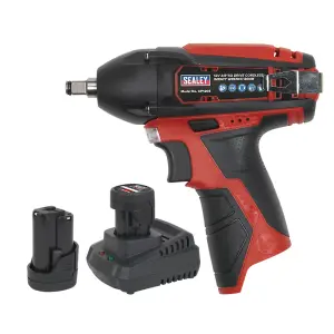 SV12 Series 3/8"Sq Drive Cordless Impact Wrench Kit 12V 1.5Ah - 2 Batteries