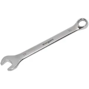 Premium 13mm Hardened Steel Combination Spanner with Polished Chrome Finish