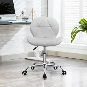 Erltrud Desk Chair Grey / Fabric