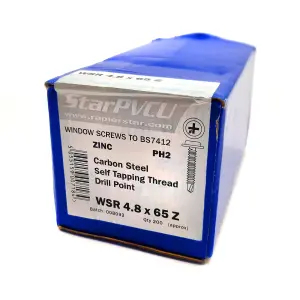 Rapierstar StarPVCU WSR Baypole Screw (200 Pack) - 65mm