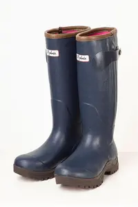 Rydale Ladies Neoprene Lined Wellies - Lady Gransmoor II - Navy 4