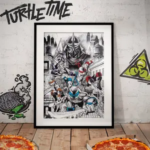 Teenage Mutant Ninja Turtles Limited Edition 40th Anniversary Art Print