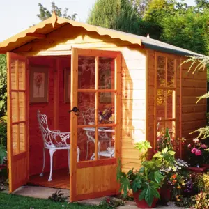 Shire 7x7 Buckingham Shiplap Summerhouse Pressure Treated