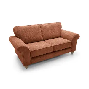 Ingrid 2 Seater Sofa in Burnt Orange