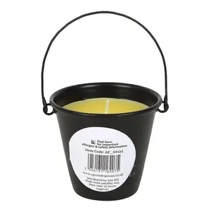 Something Different Werewolf Poison Bucket Scented Candle Black/Orange/White (One Size)