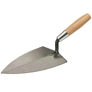 Kraft Hi-Craft Buttering Trowel with Wood Handle 7" x 4-3/8" HC441