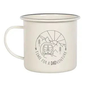 Time For Dad Adventure Enamel Camping Mug