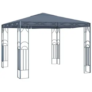 Berkfield Gazebo 300x300 cm Anthracite