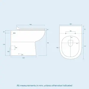 Nes Home Debra Bathroom White L-Shape RH Basin Vanity Unit BTW WC Toilet 1100mm