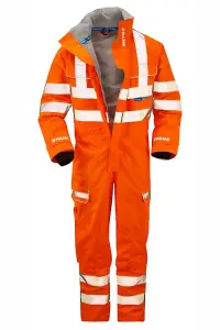 PULSAR High Visibility Rail Spec Waterproof Coverall